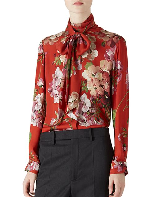 gucci blouses women|gucci one shoulder blouse.